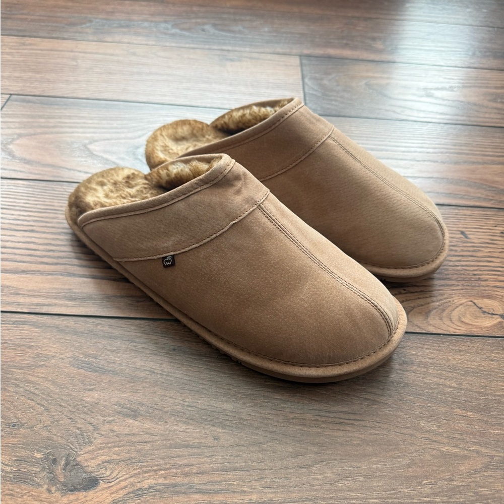 Women’s Cozy Faux-Fur Lined Slip-On Slippers - Brown